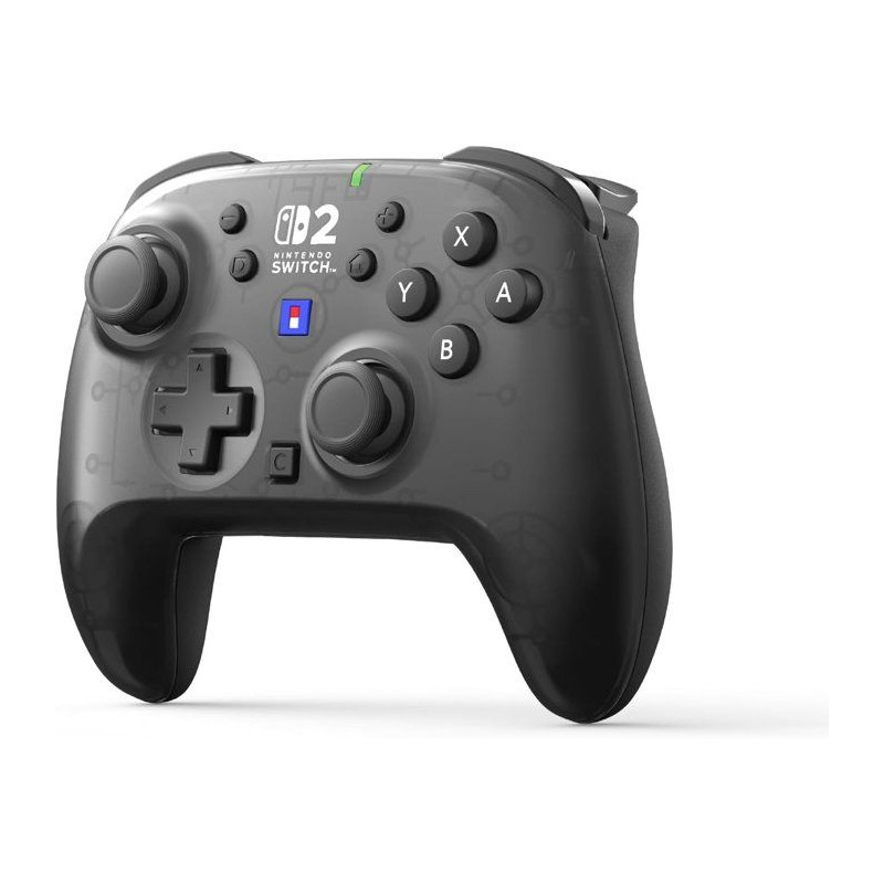 Manette - Nintendo Switch 2 - Horipad Turbo - Sans fil - Noir et trans