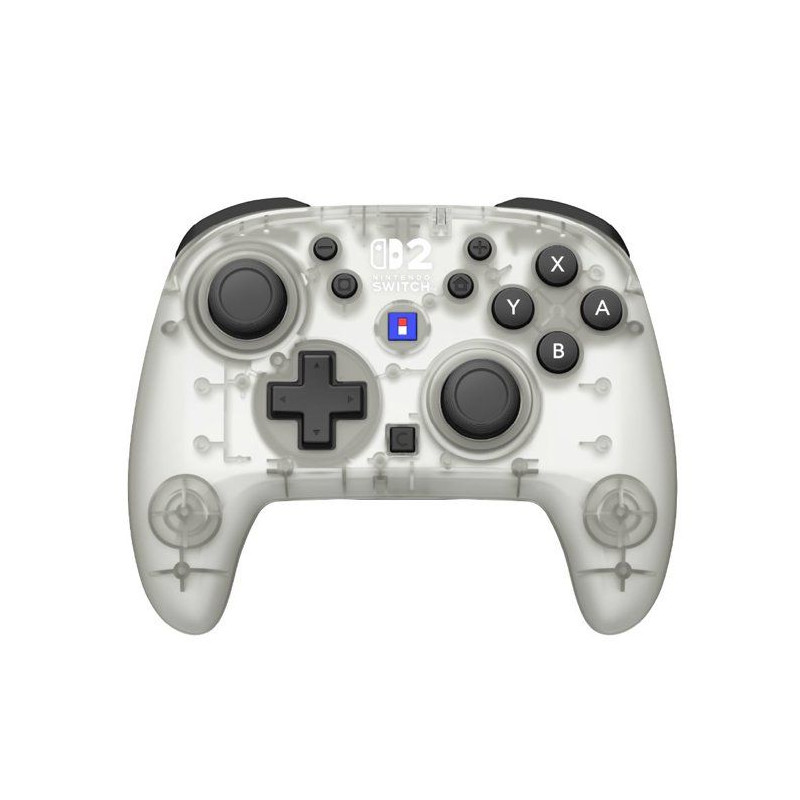 Manette - Nintendo Switch 2 - Horipad Turbo Frost - Sans fil - Blanc e