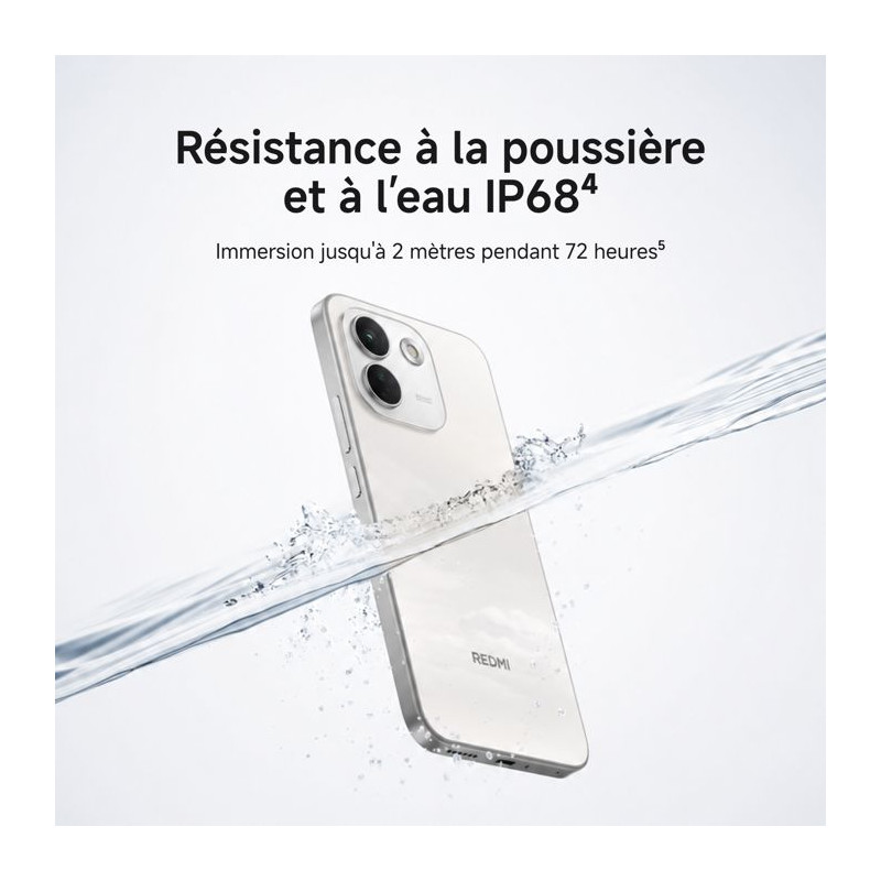 Smartphone - XIAOMI - Redmi Note 17 Pro Max 5G - 8Go RAM - 256Go - Noi