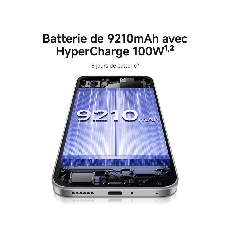 Smartphone - XIAOMI - Redmi Note 17 Pro Max 5G - 8Go RAM - 256Go - Bla