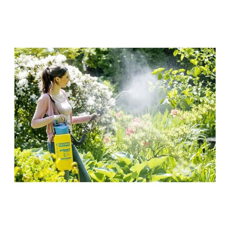 GLORIA - Prima 5 Comfort - 5L pressure sprayer with lance and brass no