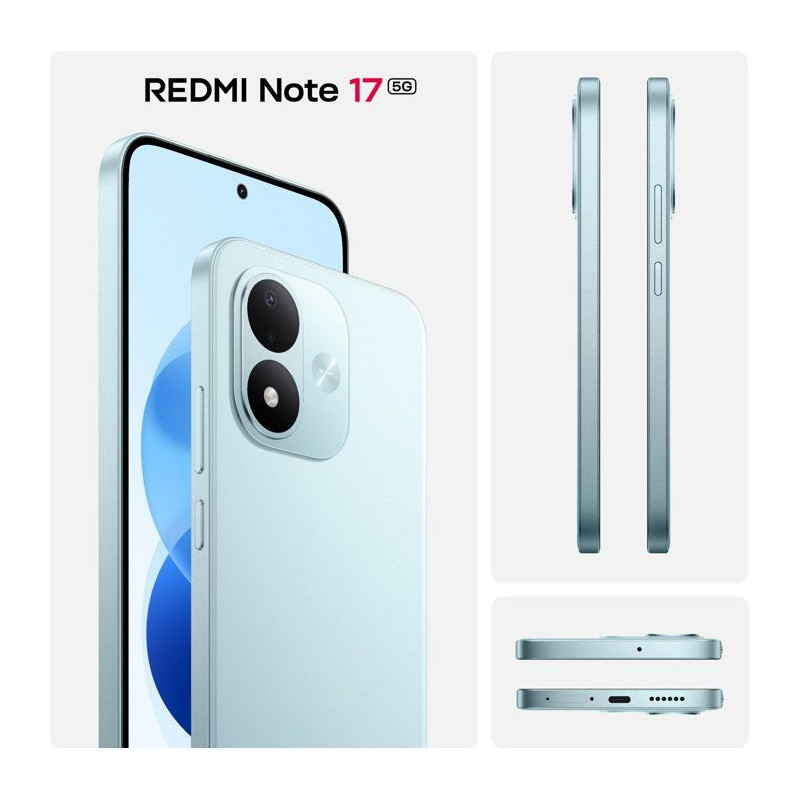 Smartphone - XIAOMI - Redmi Note 17 5G - 6Go RAM - 128Go - Bleu
