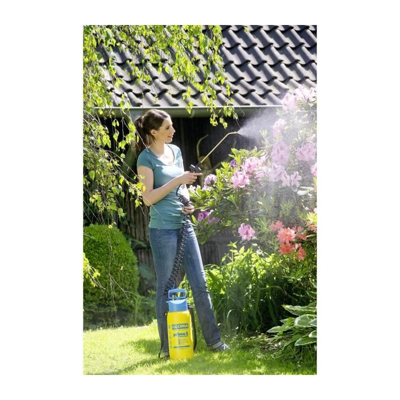 GLORIA - Prima 5 Comfort - 5L pressure sprayer with lance and brass no