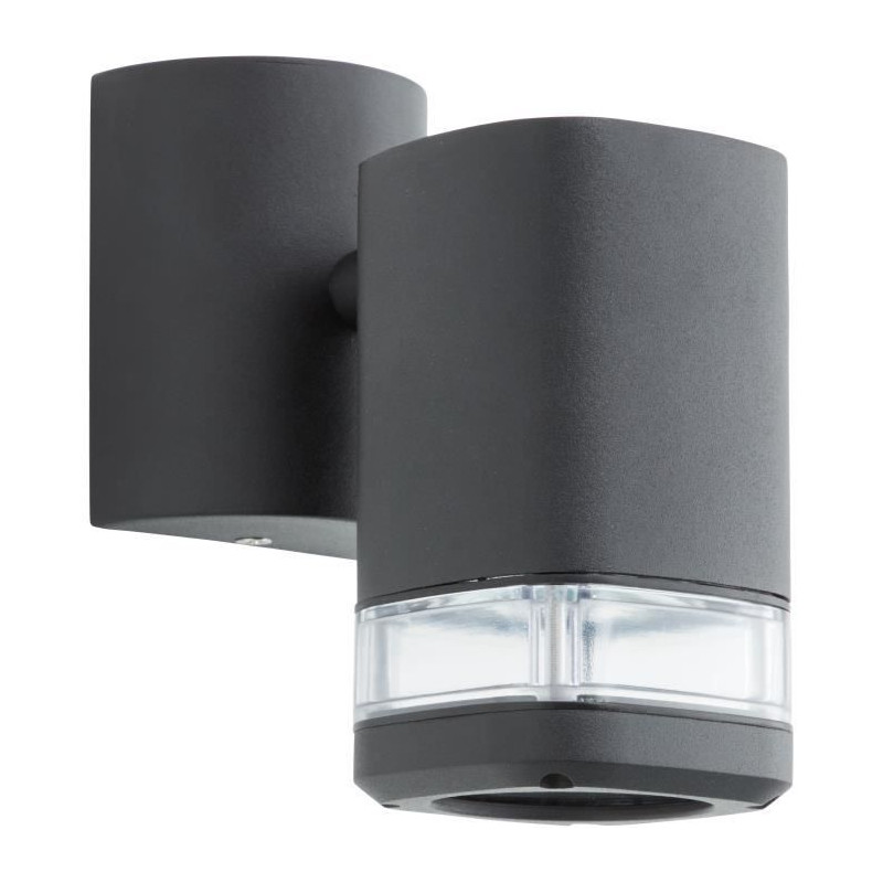 Applique extérieure - JANDY - noir - métal/verre - GU10 max 18W - IP