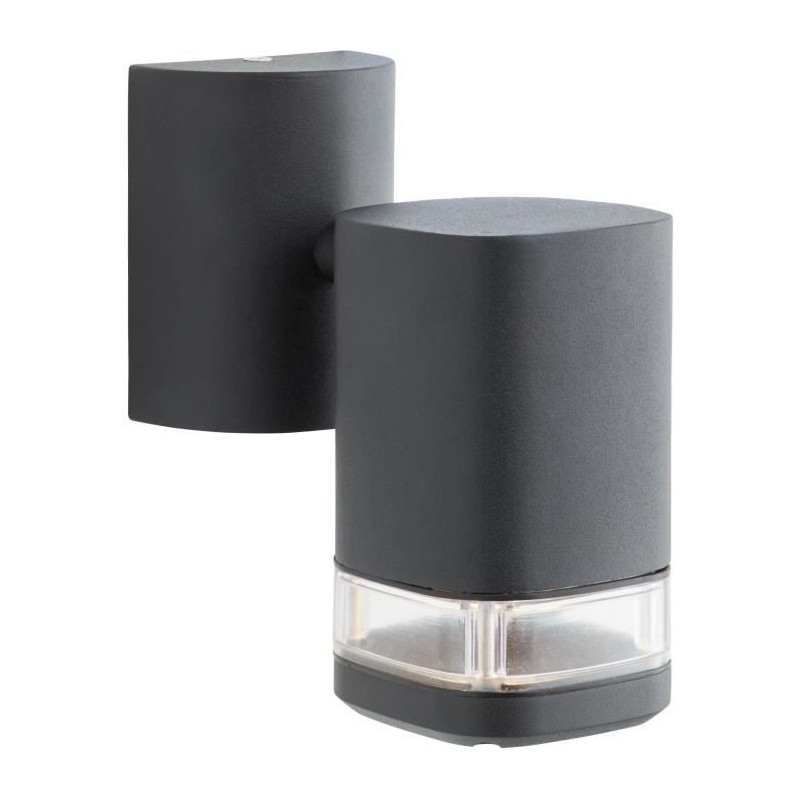 Applique extérieure - JANDY - noir - métal/verre - GU10 max 18W - IP