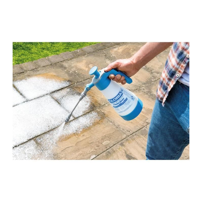 Foam sprayer 1l gloria fom10 flex - with extension