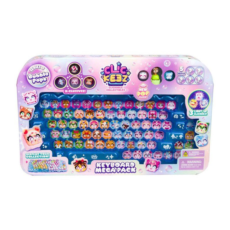 Clickeez - GOLIATH - Keyboard Mega Pack série 3 - Des 6 ans