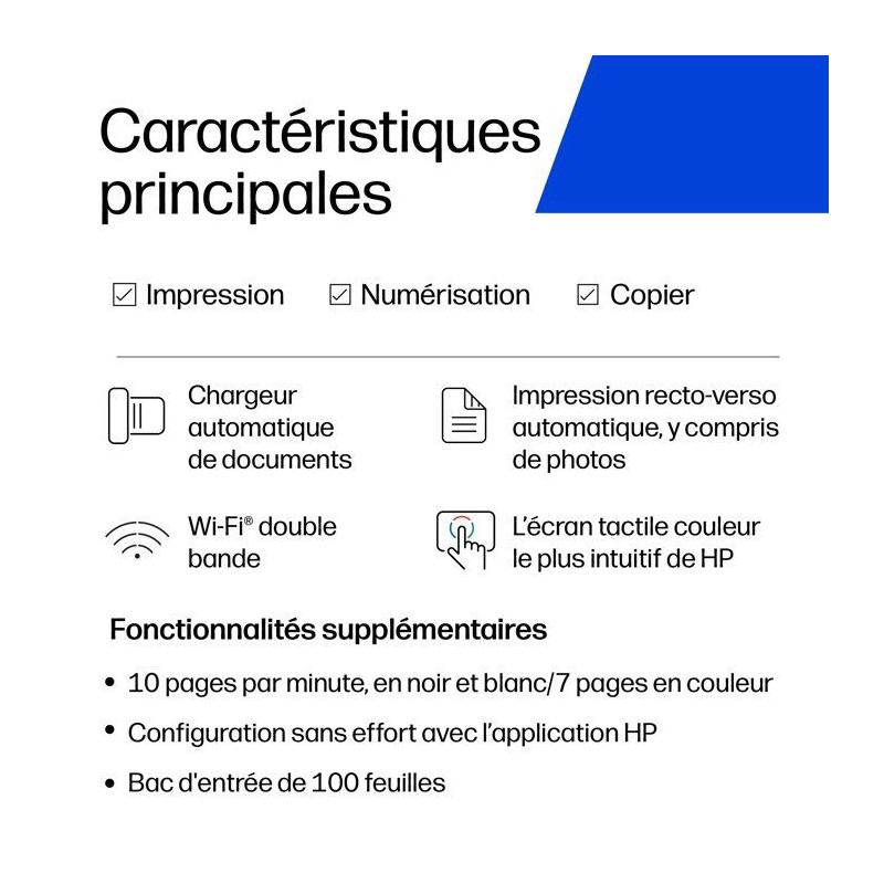 Imprimante tout-en-un HP Envy 6530 Jet d'encre couleur - Copie Scan -