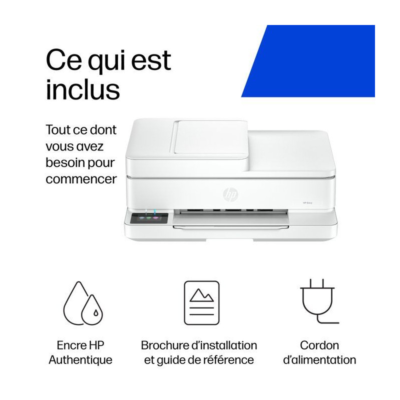 Imprimante tout-en-un HP Envy 6530 Jet d'encre couleur - Copie Scan -