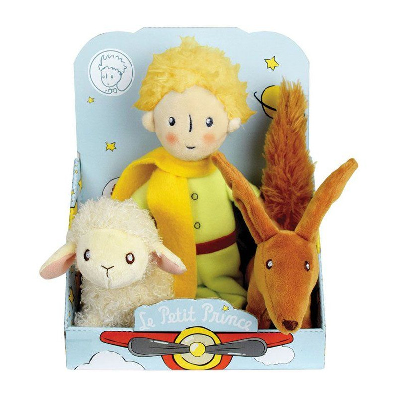 Coffret de peluches - Le Petit Prince - JEMINI - 3 personnages - Ultra