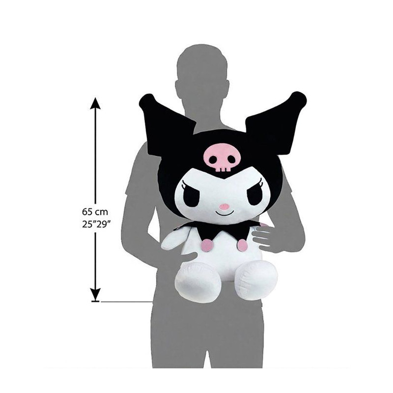 Peluche géante XXL - Kuromi - Hello Kitty - JEMINI - 65 cm - Ultra do