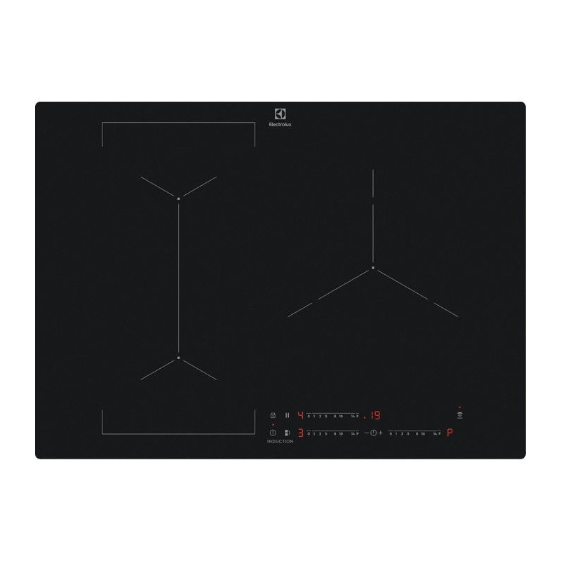 Plaque induction - ELECTROLUX - EIV73342IT - 3 foyers - 70 cm - Saphir