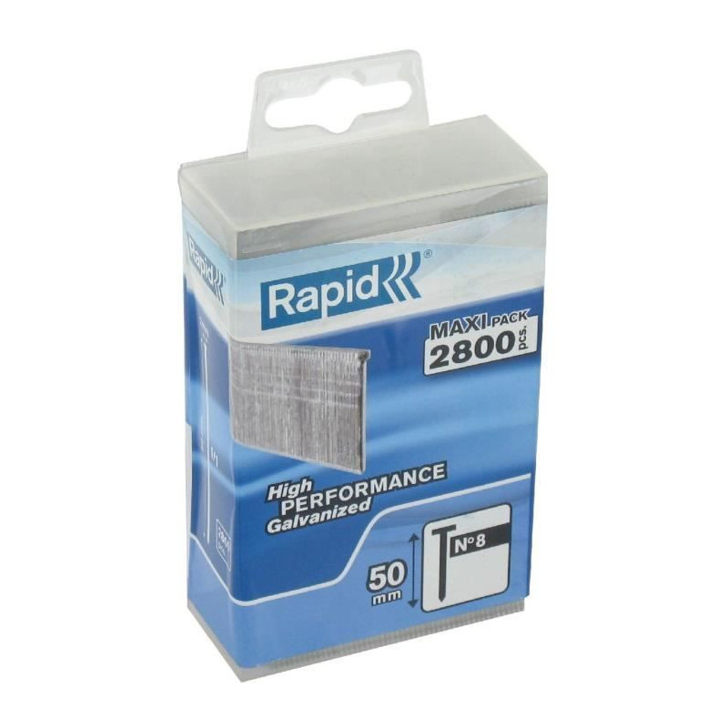 RAPID 2800 point n ° 8 Rapid clip 50mm