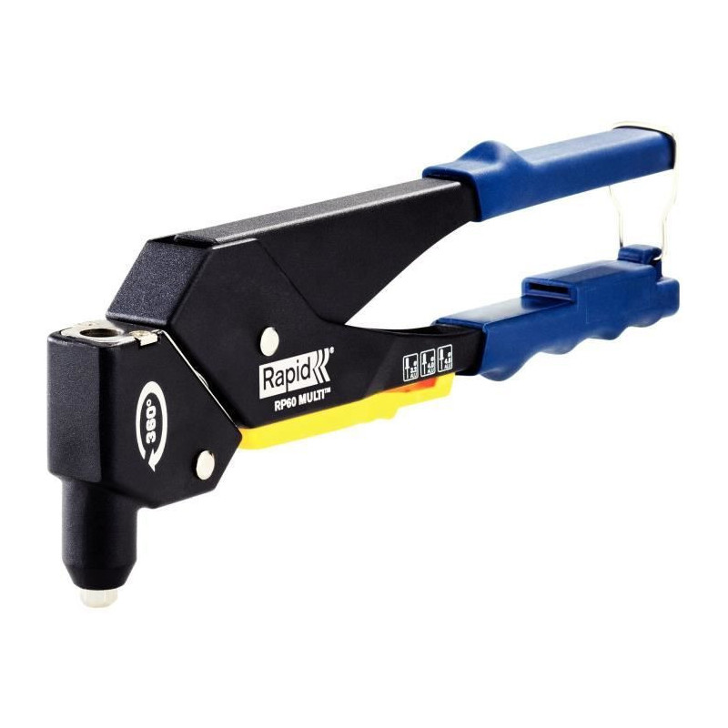 RAPID riveting pliers RP60 MULTI swivel head in box RP40 + 5x50 rivets