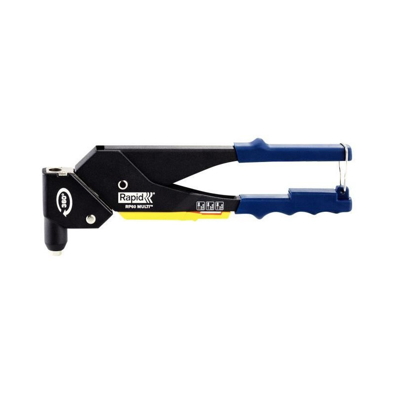 RAPID riveting pliers RP60 MULTI swivel head in box RP40 + 5x50 rivets
