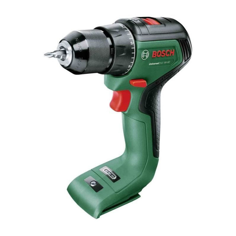 Drill Driver - UniversalDrill - 18V - Cordless - 2 speeds - 13 mm chuc