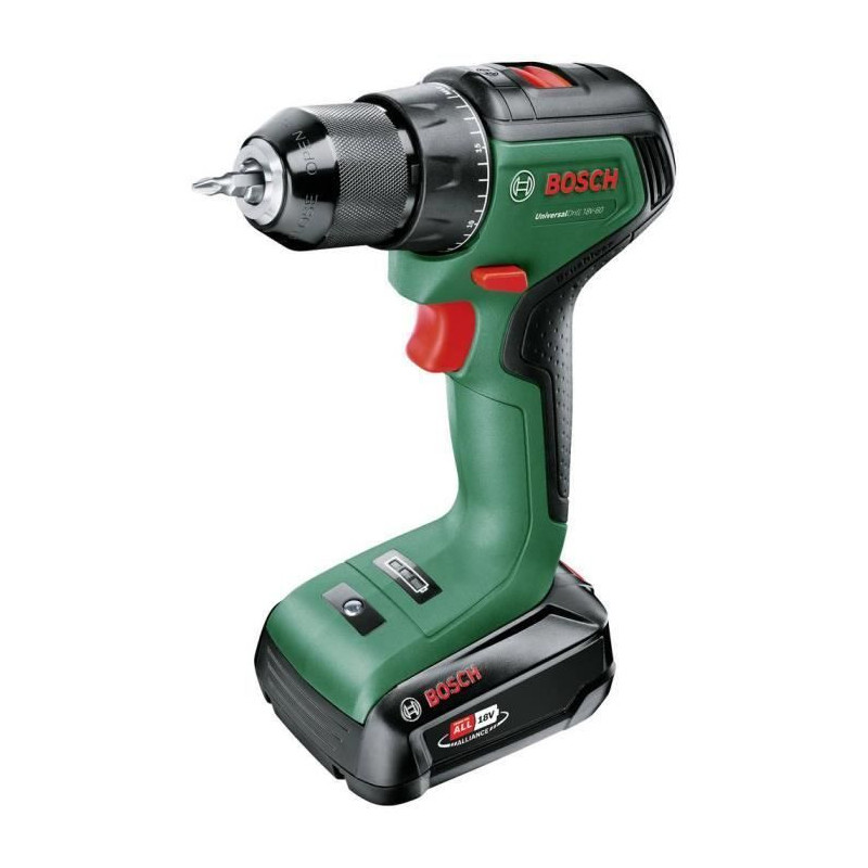 UniversalDrill 18V-60 (1x 2.0Ah) + AL 18V-20 Drill Driver