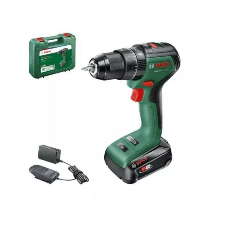 Bosch UniversalImpact 18V60 drill driver (+1x2.0Ah battery) + AL 18V-2