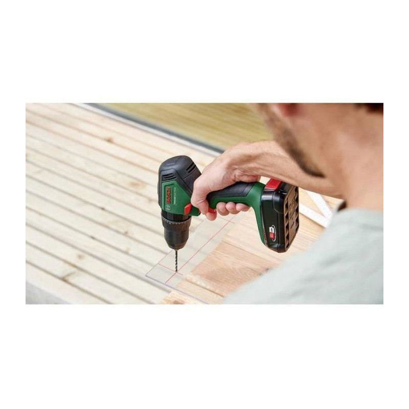 Bosch UniversalImpact 18V60 drill driver (+1x2.0Ah battery) + AL 18V-2