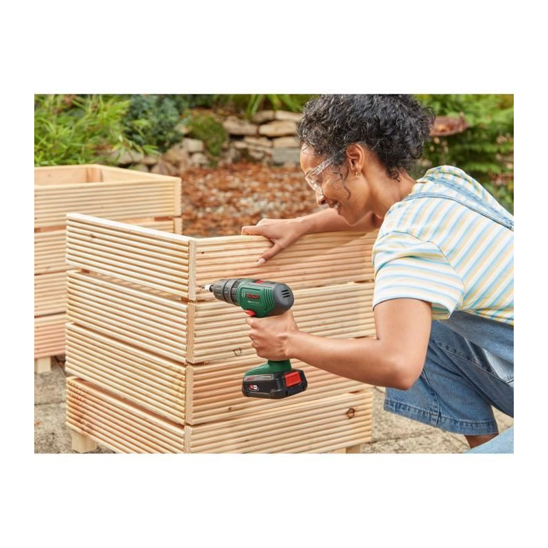 UniversalImpact 18V Drill Driver (1x1.5Ah/1x 2.5Ah) + 46AC set + AL18V