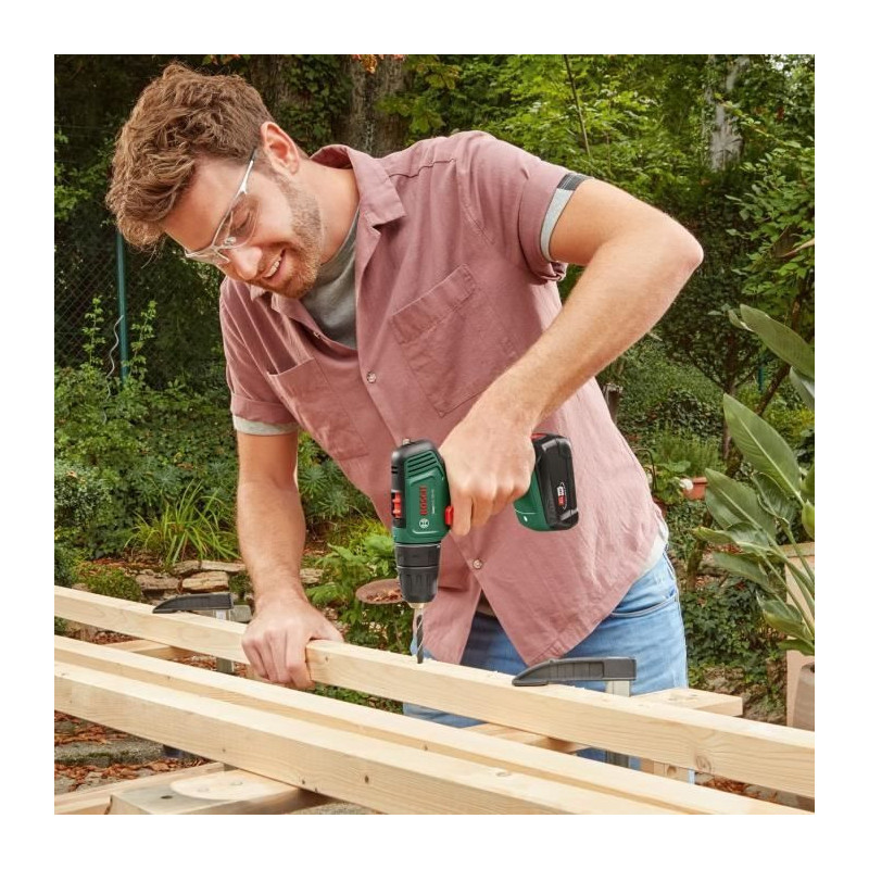 Bosch Easydrill 18V-40 screwdriver drill ( + 2xbatteries 2.0Ah) + 1xal