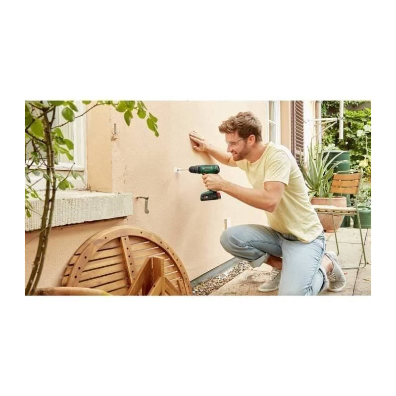 Bosch EasyImpact 18V40 impact drill driver + (2x2.0Ah battery) + AL18V