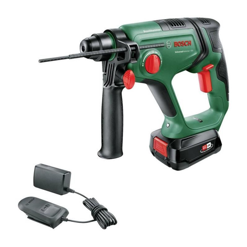 Hammer drill - BOSCH - UniversalHammer 18V - 2.5 Ah - Cordless - SDS P
