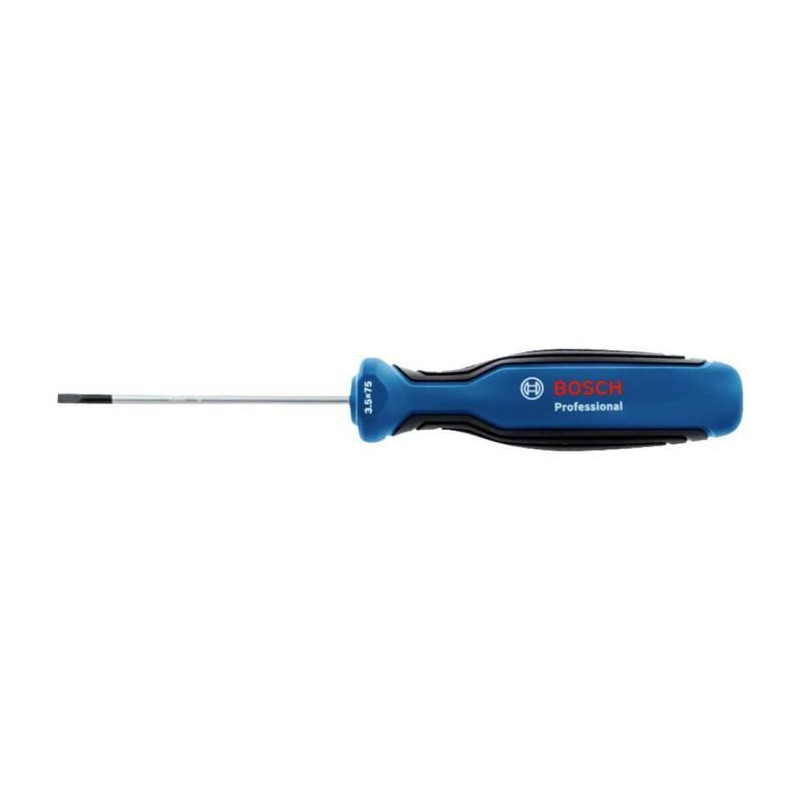 Flat screwdriver - Brand - 3.5x75 - Flat tip - Standard