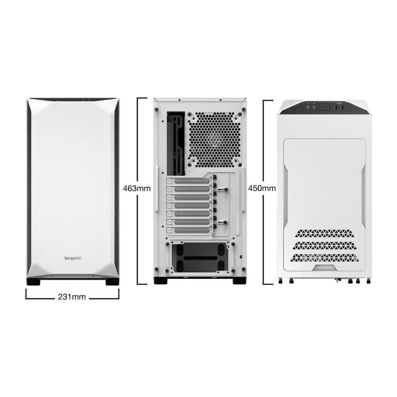 be quiet! - Pure Base 500 Window White
