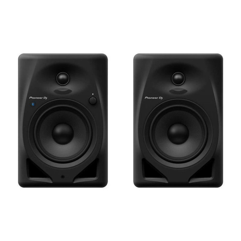 Pair of Pioneer DJ DM-50D-BT monitoring speakers - Bluetooth - Bass Re