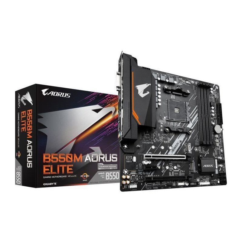 GIGABYTE Motherboard B550M AORUS ELITE
