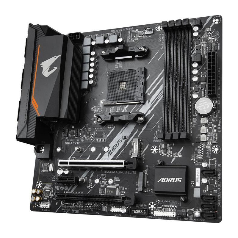 GIGABYTE Motherboard B550M AORUS ELITE