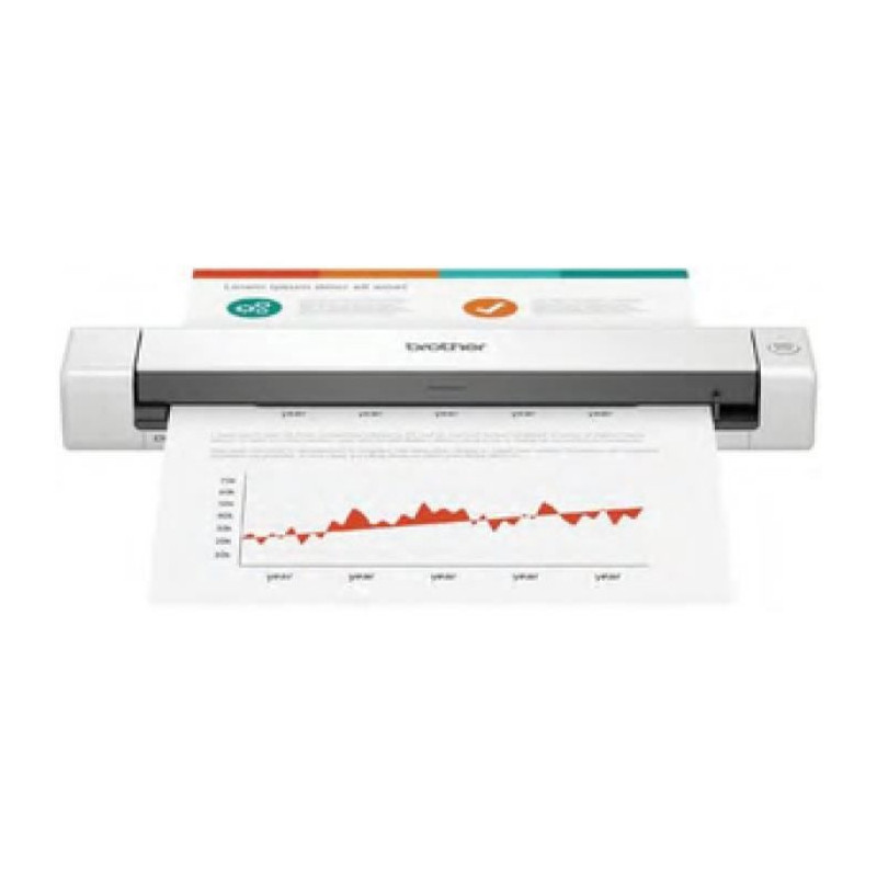 BROTHER DS-640 Mobile Scanner - A4 - USB power supply -15 ppm - Color