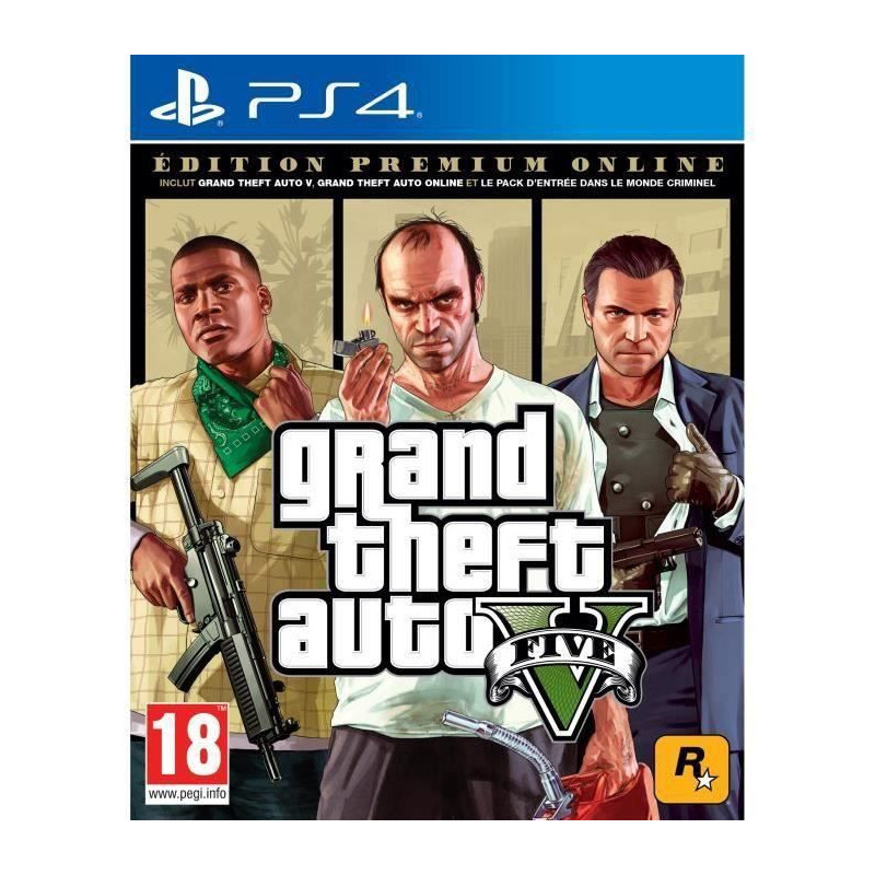 GTA V: PREMIUM EDITION PS4 Game
