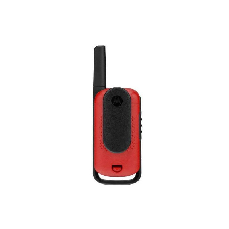 Motorola Red T42 Walkie Talkies - 4 km Range - 16 Channels - LCD Displ