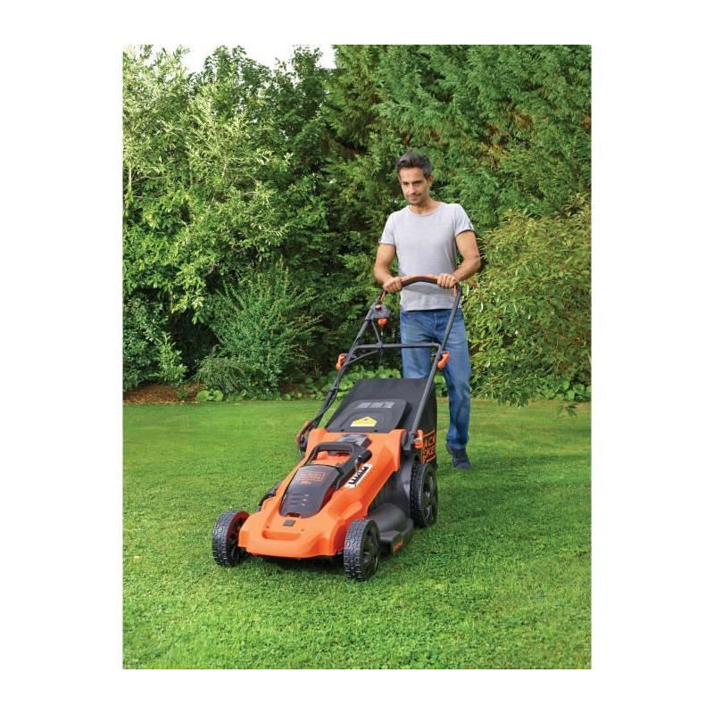 BLACK & DECKER Autosense battery-powered mower 48cm 36V 2x2 Ah