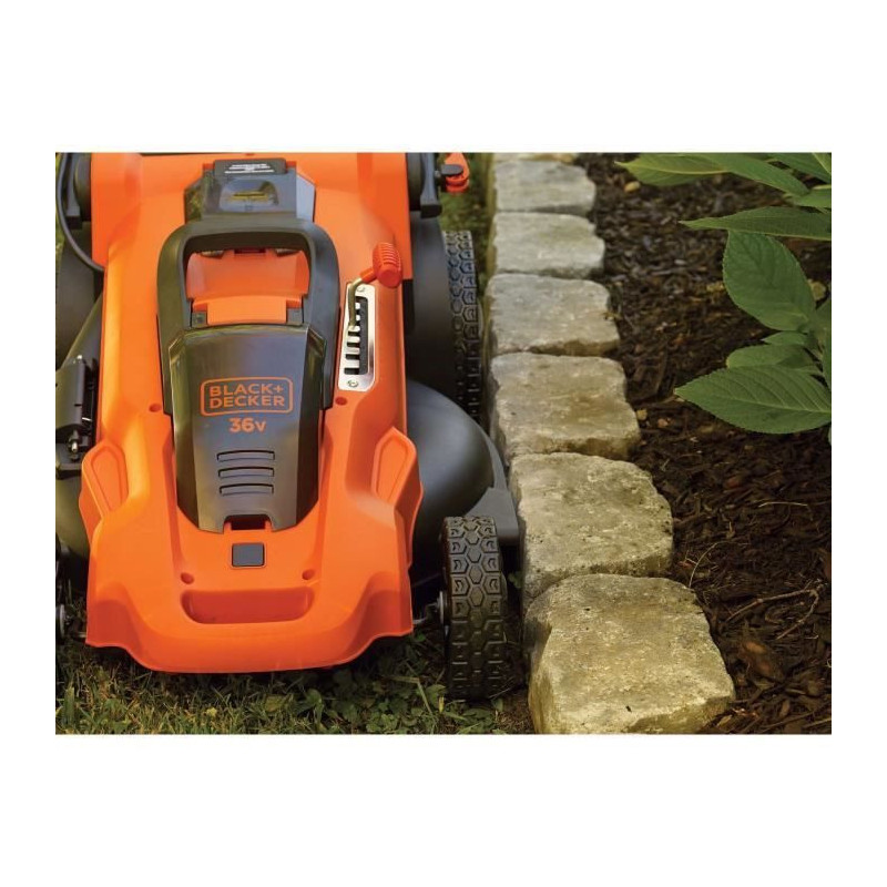 BLACK & DECKER Autosense battery-powered mower 48cm 36V 2x2 Ah