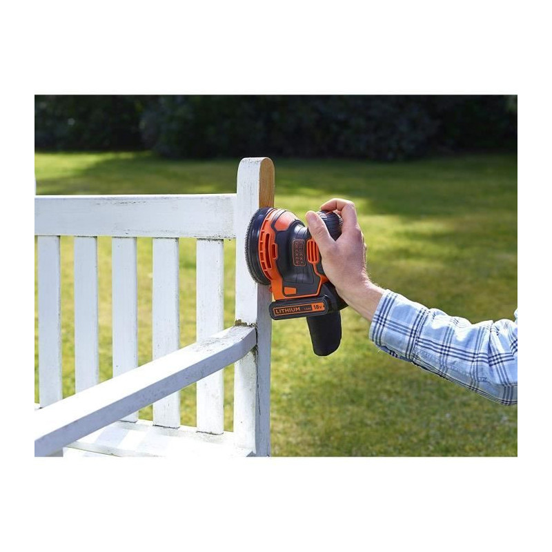 BLACK & DECKER Eccentric sander BDCROS18N - 18 V