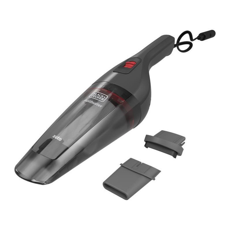Black+Decker - NVB12AV -XJ - Dustbuster Auto 12V - Wired hand vacuum c
