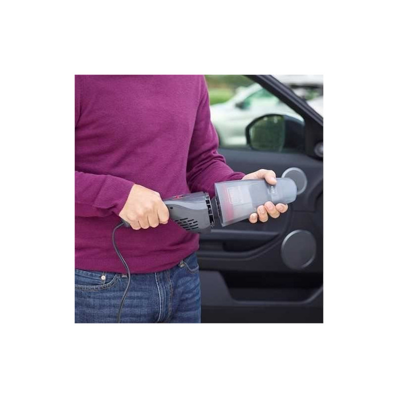 Black+Decker - NVB12AV -XJ - Dustbuster Auto 12V - Wired hand vacuum c