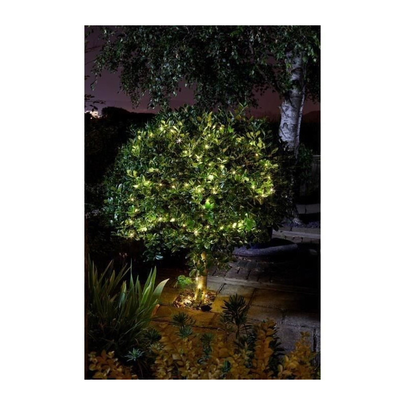 LUCIOLE outdoor garland 200 warm white LEDs SMART GARDEN
