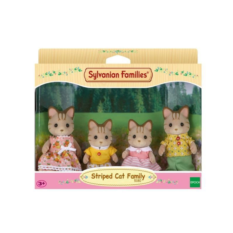 SYLVANIAN FAMILIES 5180 Cat Family Tiger