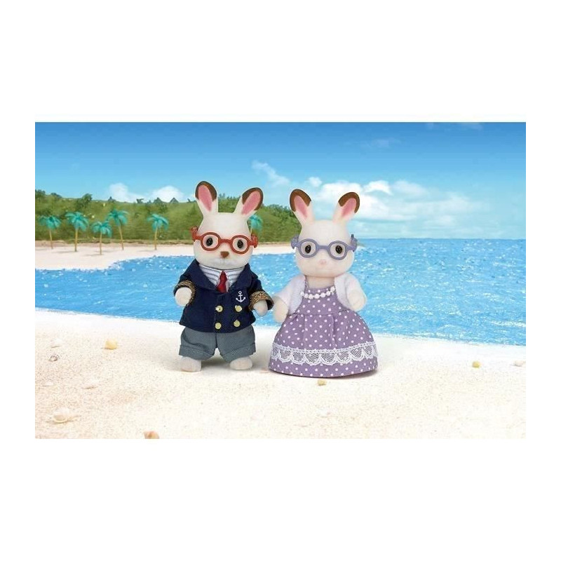 SYLVANIAN FAMILIES 5190 Grandparents Rabbit Chocolate