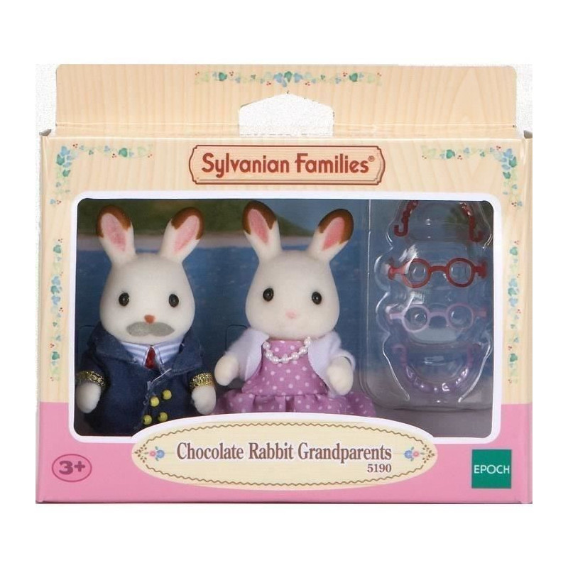SYLVANIAN FAMILIES 5190 Grandparents Rabbit Chocolate