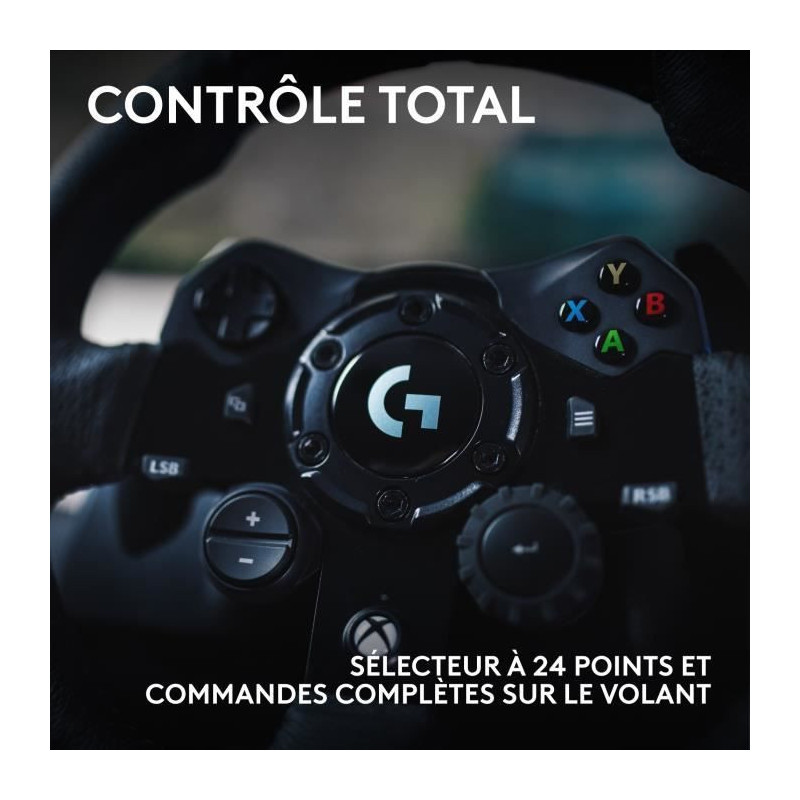 LOGITECH G - Steering wheel G923 Compatible with Xbox SERIES X - Xbox