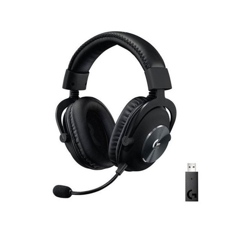 LOGITECH G - Wireless Gaming Headset - PRO X 2.4 Ghz - Black - 981-000