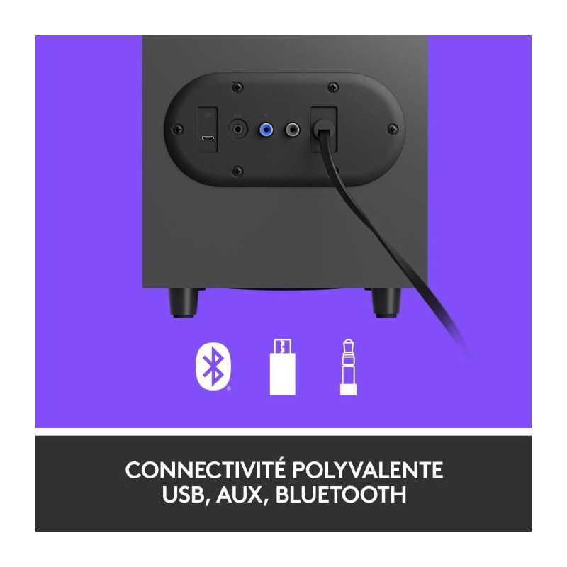 Speaker - Bluetooth - LOGITECH - Z407 - Black