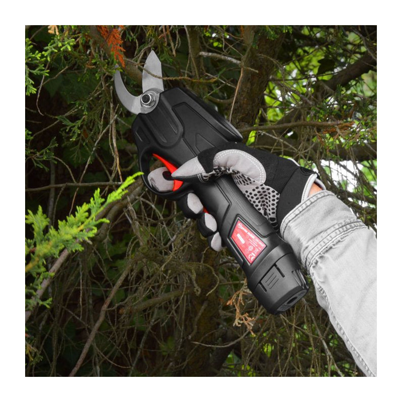 7.2V lithium rechargeable pruning shears with telescopic pole - Elem G