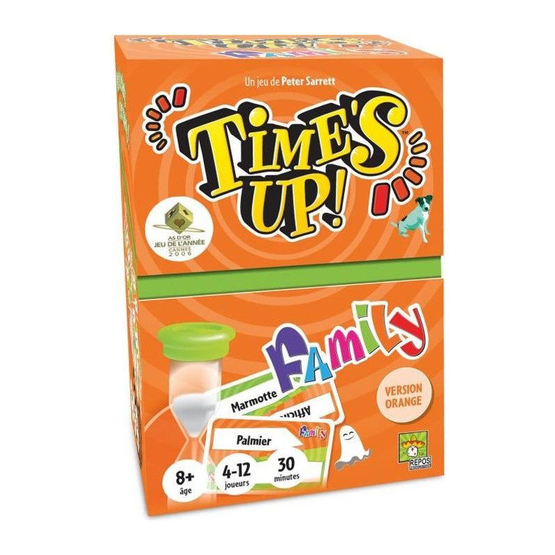 ASMODEE - Time's Up Family - Orange Version - Board Game