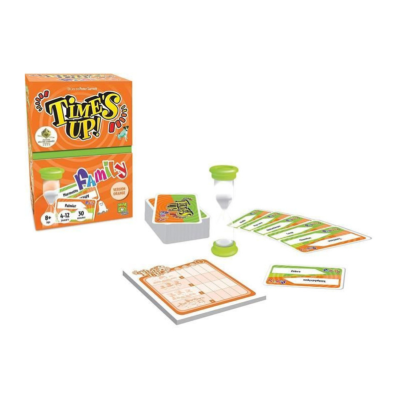 ASMODEE - Time's Up Family - Orange Version - Board Game